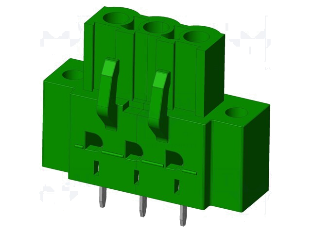 Connector: ontkoppelbare terminal strip; contact; vrouwelijk Connector: ontkoppelbare terminal strip; contact; vrouwelijk